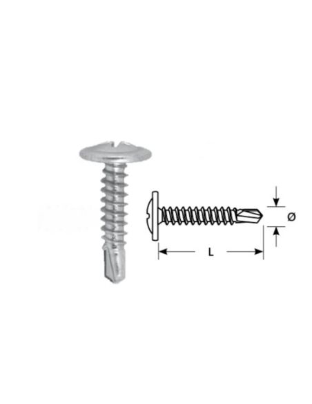 WT4225F Sraigtas su grąžteliu STARFIX WT 4.2x25/F (36vnt) iš UAB SINTAS