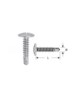 WT4219F Sraigtas su grąžteliu STARFIX WT 4.2x19/F (41vnt) iš UAB SINTAS