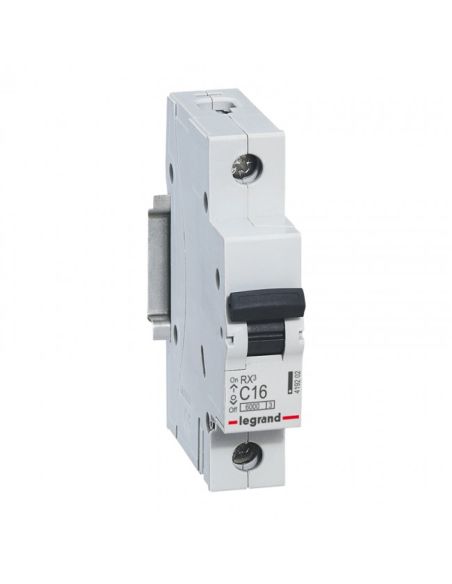 LAUTOMAT1P16AC Automatinis jungiklis MCB RX3 Legrand 419202 (16A, 1P, 230V, 6kA) iš UAB SINTAS