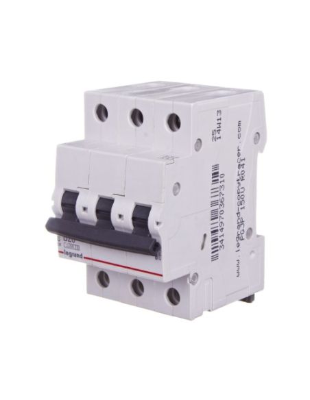 LAUTOMAT3P20AC Automatinis jungiklis MCB RX3 Legrand 419236  (20A, 3P, 400V, 6kA) iš UAB SINTAS