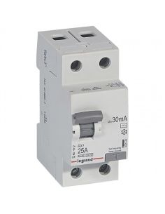 LRELE2P25A Srovės nuotekio relė RCD RX Legrand 402024 (AC, 25A, 2P, 30mA, 230V) iš UAB SINTAS
