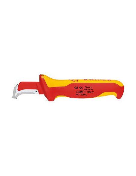 KNIPEX9855 Kabelio nužievinimo peilis KNIPEX 9855 iš UAB SINTAS