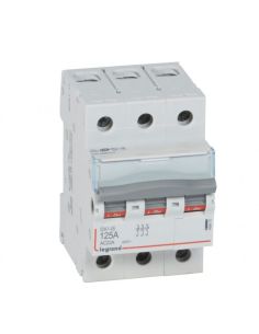 LAUTOMAT3P125AC Automatinis jungiklis MCB RX3 Legrand 406470 (125A, 3P, 230V, 6kA) iš UAB SINTAS