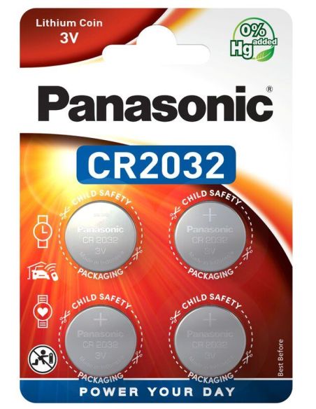 BATERIJACR2032 Baterija Panasonic Lithium CR2032 (4 vnt.) iš UAB SINTAS