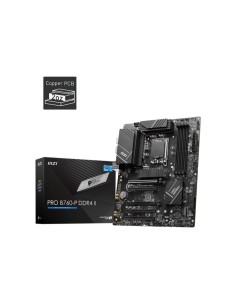 PROB760-PDDR4II Mainboard|MSI|Intel B760 Express|LGA1700|Memory DDR4|Memory slots 4|5xPCI-Express 5.0 16x|2xM.2|1xHDMI|1xDisplay