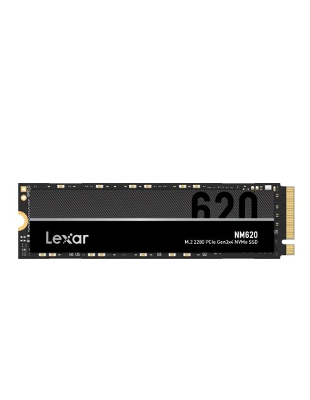 LNM620X512G-RNNNG SSD|LEXAR|NM620|512GB|M.2|PCIE|NVMe|Write speed 2400 MBytes/sec|Read speed 3300 MBytes/sec|MTBF 1500000 hours|