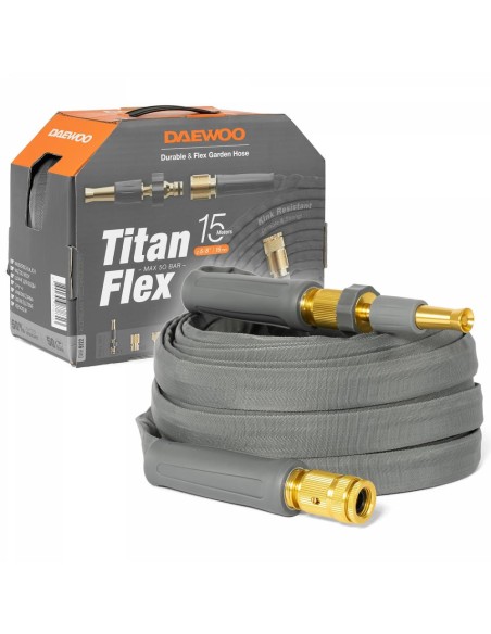 DWH9122 HOSE WATERING TITANFLEX 15M/5/8" DWH 9122 DAEWOO iš UAB SINTAS