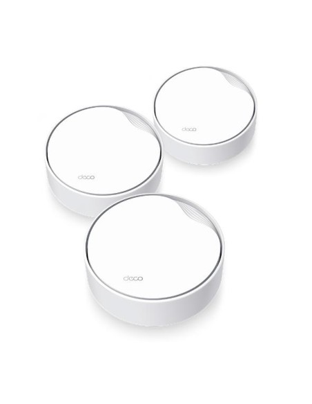 DECOX50-POE(3-PACK) Wireless Router|TP-LINK|Wireless Router|3-pack|3000 Mbps|Mesh|Wi-Fi 6|1x10/100/1000M|1x2.5GbE|DHCP|DECOX50-P
