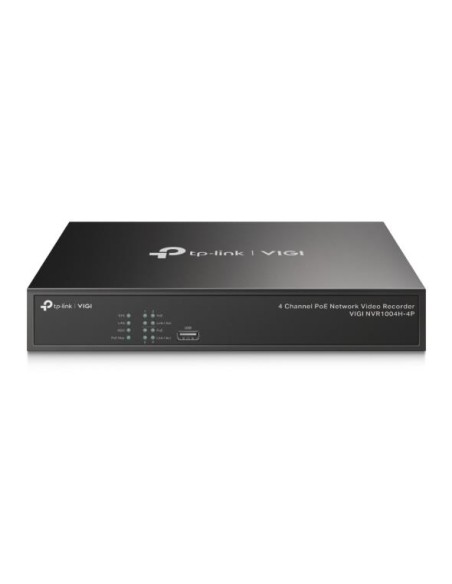VIGINVR1004H-4P NET VIDEO RECORDER 4CH POE+/VIGI NVR1004H-4P TP-LINK iš UAB SINTAS