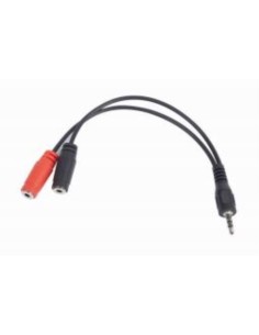 CCA-417 CABLE AUDIO 3.5MM 4-PIN TO/3.5MM S+MIC CCA-417 GEMBIRD iš UAB SINTAS