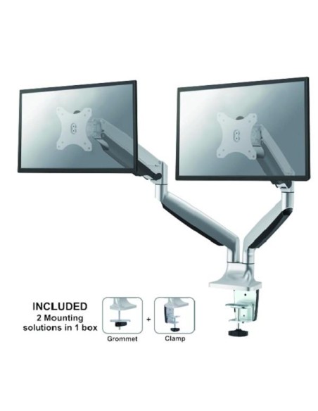 NM-D750DSILVER MONITOR ACC DESK MOUNT 10-32"/NM-D750DSILVER NEOMOUNTS iš UAB SINTAS