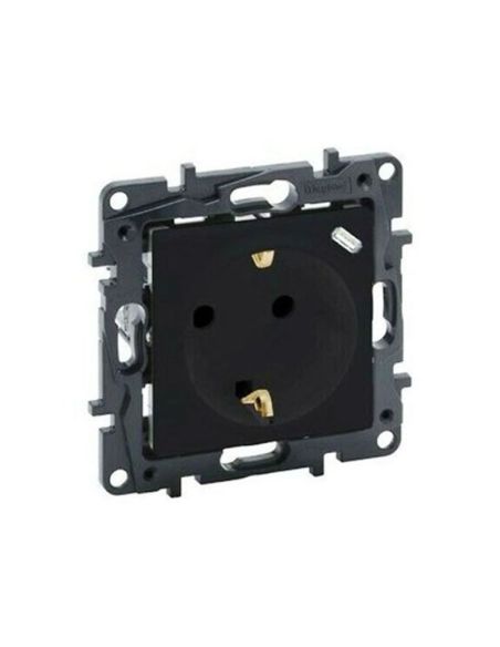 LEGRAND864527 Kištukinis lizdas su įžeminimu ir USB-C įkroviklio lizdu Niloe step Legrand 864527 (juodas) iš UAB SINTAS