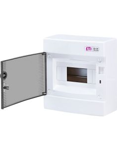 058716 Skydelis v/t 8 modulių IP40 skaidrios durys ECT08PT - ETI iš UAB SINTAS