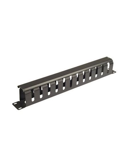 PAN191USW3004KABSUKMETAL Panelė - šukos kabelių paskirstymui SW-3004 (horizontali, 12 skyrių, 1U, 19") iš UAB SINTAS