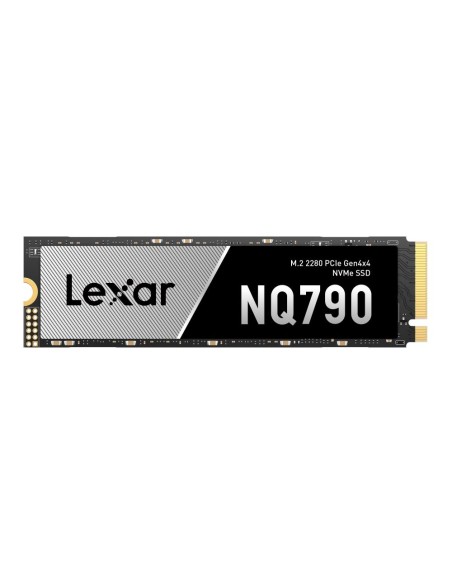 LNQ790X004T-RNNNG SSD|LEXAR|NQ790|4TB|Heatsink M.2|PCIe Gen4|NVMe|Write speed 6000 MBytes/sec|Read speed 7000 MBytes/sec|MTBF 15