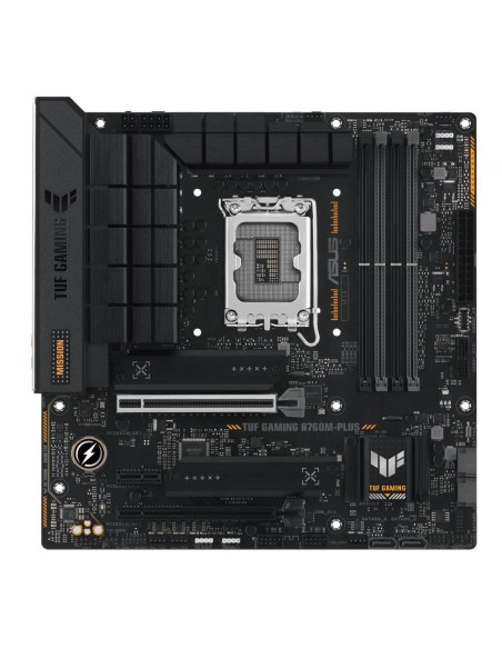 TUFGAMINGB760M-PLUS Mainboard|ASUS|Intel B760 Express|LGA1700|Micro-ATX|Memory DDR5|Memory slots 4|1xPCI-Express 4.0 1x|1xPCI-Ex