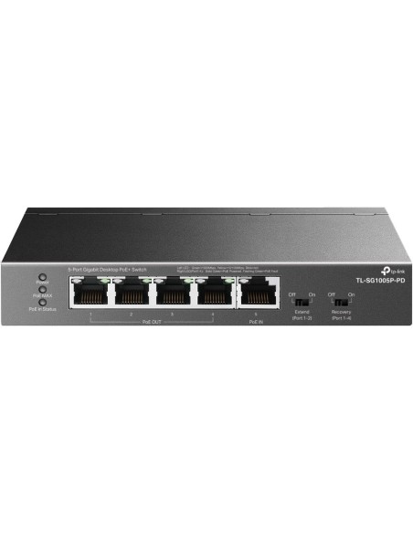TL-SG1005P-PD Switch|TP-LINK|TL-SG1005P-PD|Desktop/pedestal|5x10Base-T / 100Base-TX / 1000Base-T|PoE+ ports 5|TL-SG1005P-PD iš U