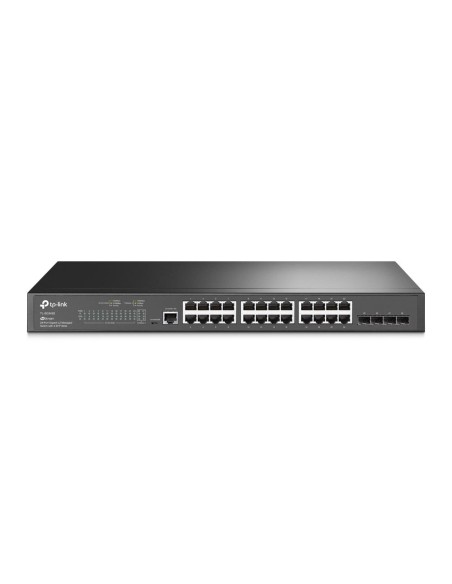 TL-SG3428 Switch|TP-LINK|Omada|TL-SG3428|Type L2|Rack|4xSFP|1xConsole|1|TL-SG3428 iš UAB SINTAS