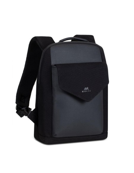 8521BLACK NB BACKPACK CANVAS 13.3"/8521 BLACK RIVACASE iš UAB SINTAS
