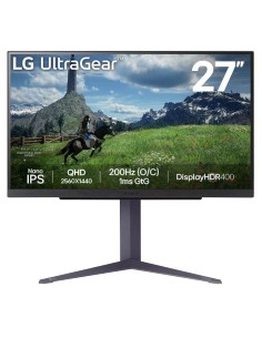 27GS85Q-B LCD Monitor|LG|27"|Panel IPS|2560x1440|16:9|180Hz|1 ms|Pivot|Height adjustable|Tilt|Colour Black|27GS85Q-B iš UAB SINT