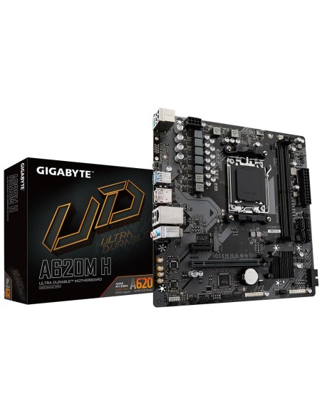 A620MH1.2 Mainboard|GIGABYTE|AMD A620|SAM5|Micro-ATX|Memory DDR5|Memory slots 2|1xPCI-Express 3.0 16x|1xPCI-Express 4.0 16x|1xM.