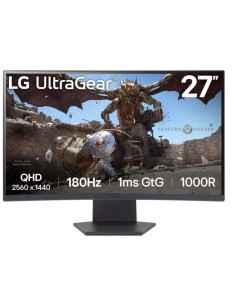 27GS60QC-B LCD Monitor|LG|27GS60QC-B|27"|Gaming/Curved|Panel VA|2560x1440|16:9|180 Hz|Matte|1 ms|Tilt|Colour Black|27GS60QC-B iš