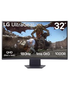 32GS60QC-B LCD Monitor|LG|32GS60QC-B|32"|Gaming/Curved|Panel VA|2560x1440|16:9|180 Hz|Matte|1 ms|Tilt|32GS60QC-B iš UAB SINTAS