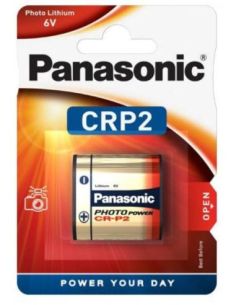 BATERIJACRP2 Baterija Panasonic Lithium CR-P2/DL223/EL223AP 6V (1 vnt.) iš UAB SINTAS