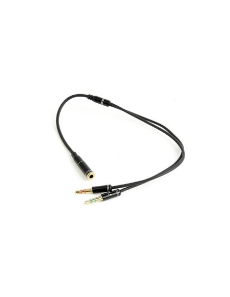 CCA-418M CABLE AUDIO 3.5MM SOCKET TO/2X3.5MM PLUG CCA-418M GEMBIRD iš UAB SINTAS