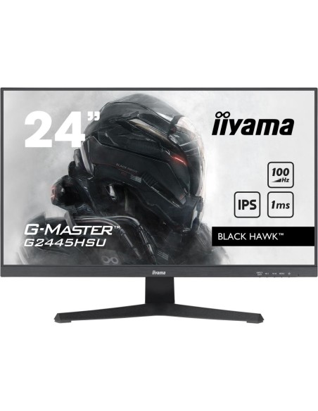 G2445HSU-B1 LCD Monitor|IIYAMA|G2445HSU-B1|24"|Panel IPS|1920x1080|16:9|100Hz|Matte|1 ms|Speakers|Tilt|Colour Black|G2445HSU-B1 