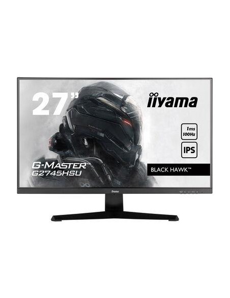 G2745HSU-B1 LCD Monitor|IIYAMA|27"|Gaming|Panel IPS|1920x1080|16:9|100Hz|Matte|1 ms|Speakers|Tilt|Colour Black|G2745HSU-B1 iš UA