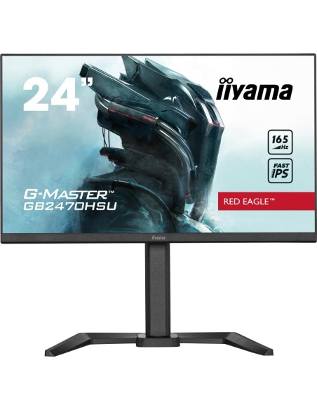 GB2470HSU-B5 LCD Monitor|IIYAMA|GB2470HSU-B5|24"|Panel IPS|1920x1080|16:9|165Hz|Matte|0.8 ms|Speakers|Pivot|Height adjustable|Ti