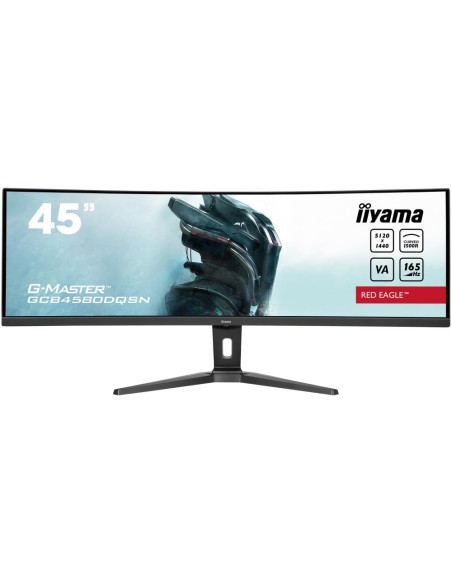 GCB4580DQSN-B1 LCD Monitor|IIYAMA|GCB4580DQSN-B1|45"|Curved|Panel VA|5120x1440|32:9|165Hz|Matte|0.8 ms|Speakers|Height adjustabl