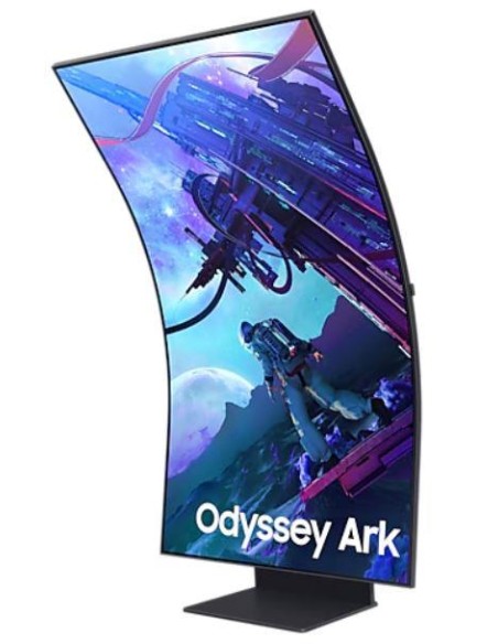 LS55CG970NUXDU LCD Monitor|SAMSUNG|55"|Gaming/Curved|Panel VA|3840x2160|16:9|165Hz|Matte|1 ms|Speakers|Pivot|Height adjustable|T
