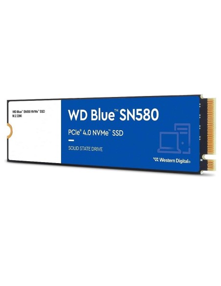 WDS200T3B0E SSD|WESTERN DIGITAL|Blue SN580|2TB|M.2|PCIe Gen4|NVMe|TLC|Write speed 4150 MBytes/sec|Read speed 4150 MBytes/sec|2.3