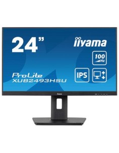 XUB2493HSU-B6 LCD Monitor|IIYAMA|23.8"|Business|Panel IPS|1920x1080|16:9|100Hz|Matte|1 ms|Speakers|Swivel|Pivot|Height adjustabl