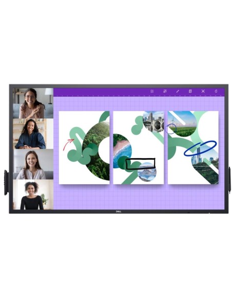 210-BJKD LCD Monitor|DELL|55"|Business/4K/Touch|Touchscreen|Panel IPS|3840x2160|16:9|60Hz|Matte|9 ms|Speakers|Colour Black|210-B