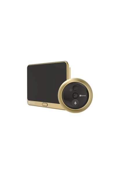 CSDP2CGOLD EZVIZ belaidžio durų skambučio komplektas CS-DP2C (2 MP, auksinis) iš UAB SINTAS