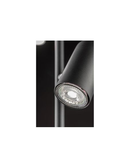 GTVLPVEN20W10 VENETO šviestuvas pastatomas (juodas, 20W, 3xGU10, IP20) GTV LP-VEN20W-10 iš UAB SINTAS