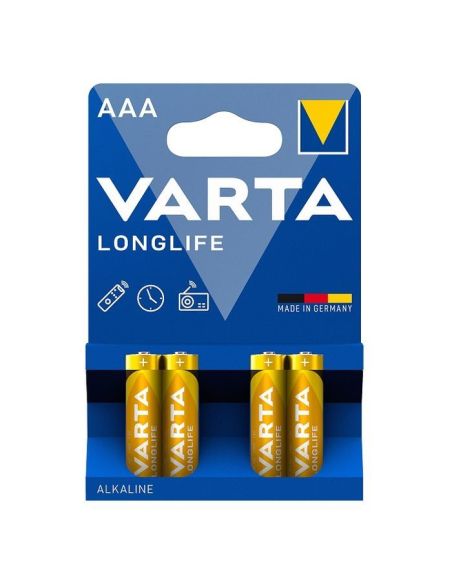 BATERIJALR03AAALONGVARTA Baterija VARTA Alkaline Longlife LR03/AAA (4 vnt.) iš UAB SINTAS