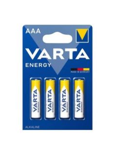 BATERIJALR03AAAVARTA4 Baterija VARTA Alkaline Energy LR03/AAA (4 vnt.) iš UAB SINTAS