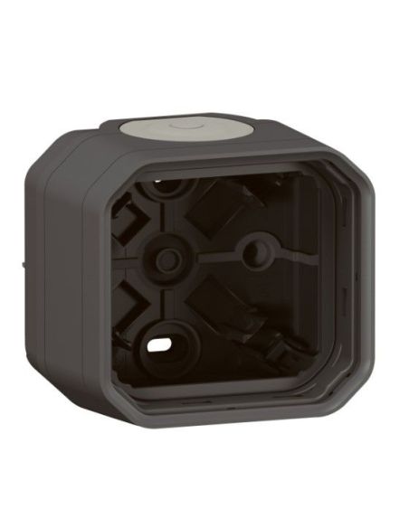 L069601L Virštinkinė dėžutė 1 vt. Plexo Legrand 069601L (antracitas) iš UAB SINTAS