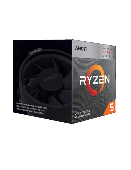 YD3400C5FHBOX CPU RYZEN X4 R5-3400G SAM4 BX/65W 3700 YD3400C5FHBOX AMD iš UAB SINTAS
