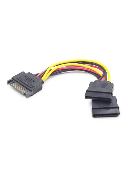 CC-SATAM2F-01 CABLE POWER SPLITTER SATA/0.15M CC-SATAM2F-01 GEMBIRD iš UAB SINTAS