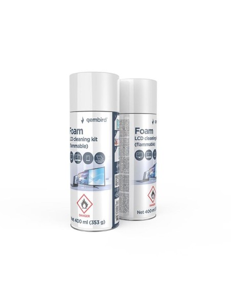 CK-LCD-08 CLEANING KIT LCD FOAM 400ML/CK-LCD-08 GEMBIRD iš UAB SINTAS CK-LCD-08 CLEANING KIT LCD FOAM 400ML/CK-LCD-08 GEMBIRD iš UAB SINTAS