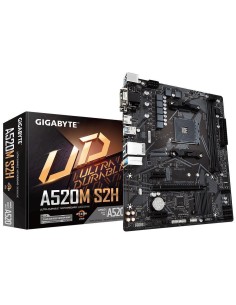 A520M S2H 1.3 Mainboard|GIGABYTE|AMD A520|SAM4|Micro-ATX|Memory DDR4|Memory slots 2|2xPCI-Express 3.0 1x|1xPCI-Express 3.0 16x|1