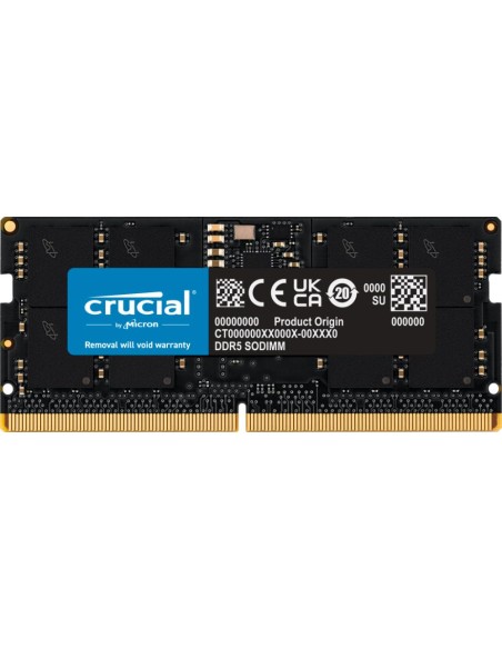 CT16G56C46S5 NB MEMORY 16GB DDR5-5600 SO/CT16G56C46S5 CRUCIAL iš UAB SINTAS