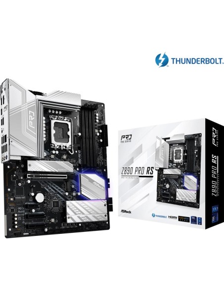 Z890 PRO RS Mainboard|ASROCK|Intel Z890|LGA1851|ATX|Memory DDR5|Memory slots 4|1xPCI-Express 4.0 1x|2xPCI-Express 4.0 4x |1xPCI-