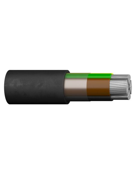 AXPKPE4X50 AXPK-PE 4x50 RE kabelis Draka (1m., aliuminis, 0.6/1kV, XLPE) iš UAB SINTAS