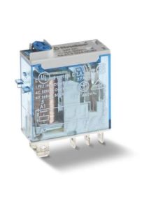 FINDER466182300054 Relė 1 grupė 46 serijos Finder 466182300054 (230VDC, 16A/250VAC, TEST mygtukas, LED indikacija) iš UAB SINTAS